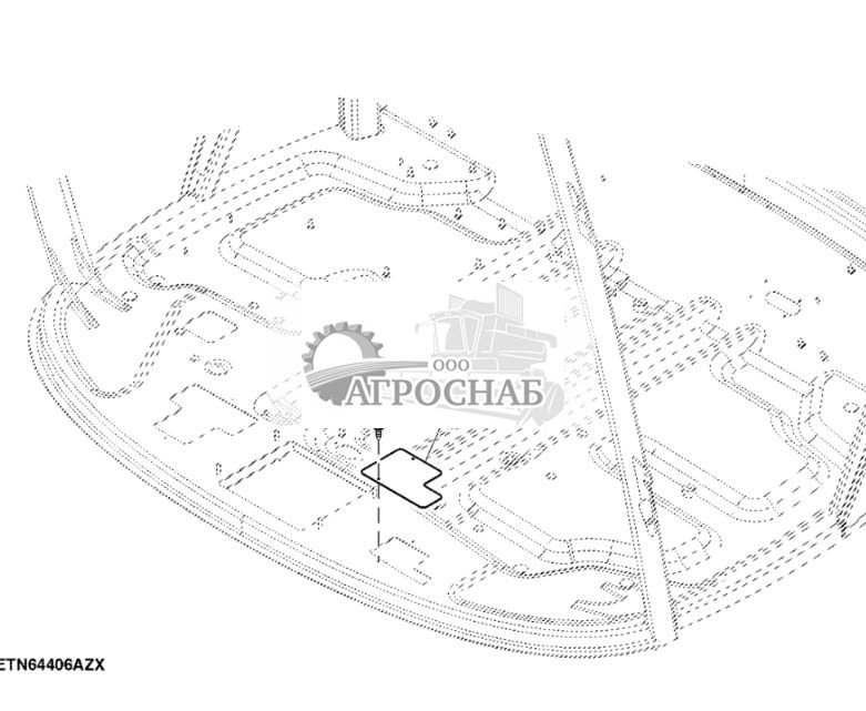 Пластина крышки стояночного тормоза - ST831239 511.jpg